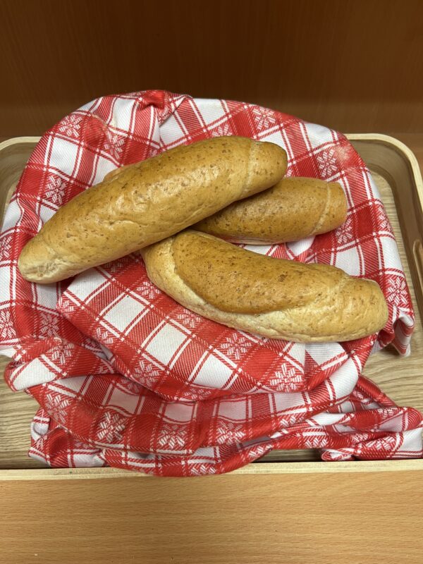 Grahamovo-špaldový rohlík 60g